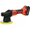 Yato YT-82920 Pulidora de Coche 5000 rpm 1200W Pulidora Rotativa con Velocidad Variable, Arranque Suave, Disco de 180 mm, Cable de 5 m