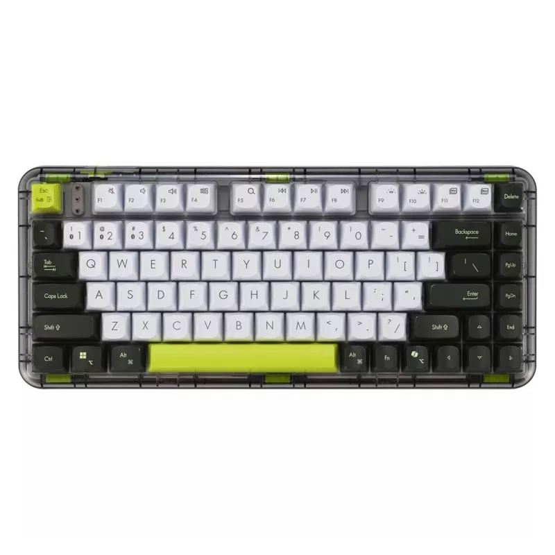 ASUS KD201 Jelly75 Teclado inalámbrico/Bluetooth Volt Green