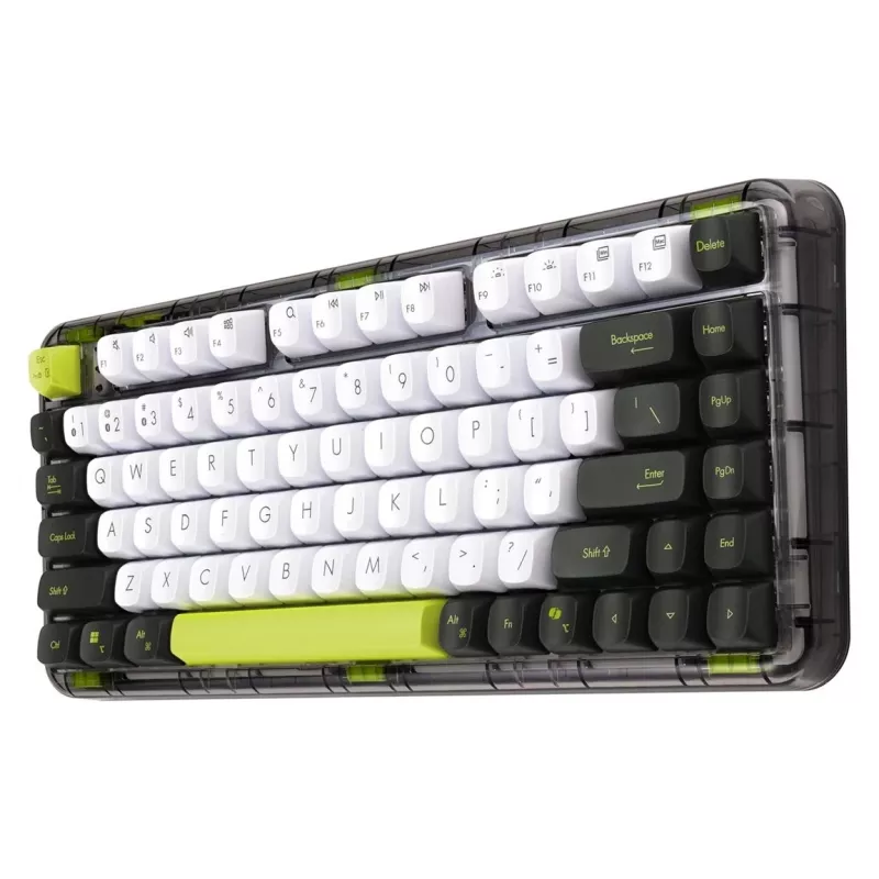 ASUS KD201 Jelly75 Teclado inalámbrico/Bluetooth Volt Green