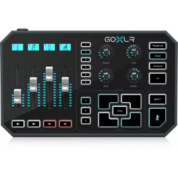 TC Helicon GO XLR – Mezclador de broadcast digital / interfaz de audio para streaming