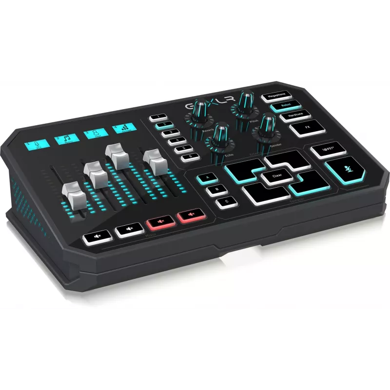 TC Helicon GO XLR – Mezclador de broadcast digital / interfaz de audio para streaming