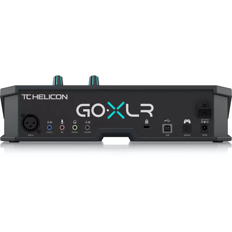 TC Helicon GO XLR – Mezclador de broadcast digital / interfaz de audio para streaming