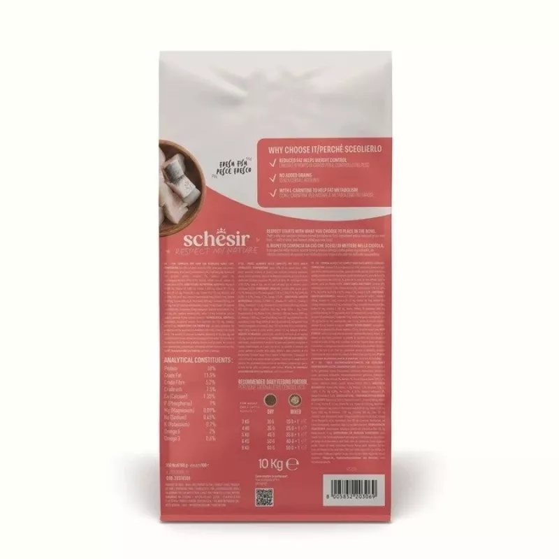 SCHESIR Sterilized Bogata con pescado 10kg