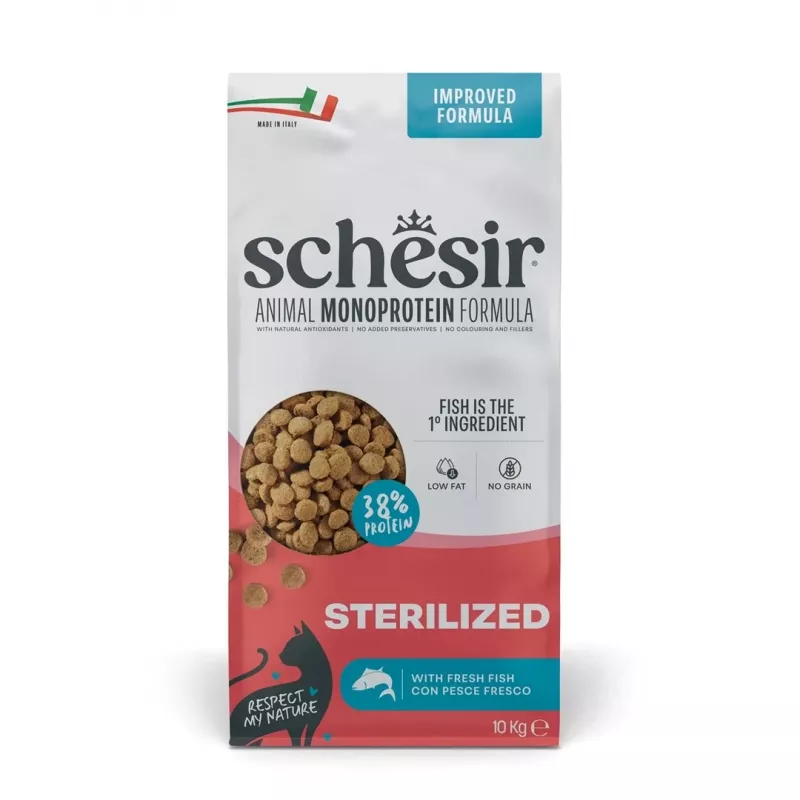 SCHESIR Sterilized Bogata con pescado 10kg