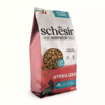 SCHESIR Sterilized Bogata con pescado 10kg