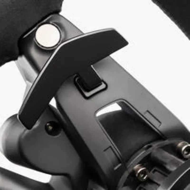 Fanatec CSL Elite Porsche Vision GT Volante, Alcantara, pantalla OLED, 310 mm de ancho - Negro