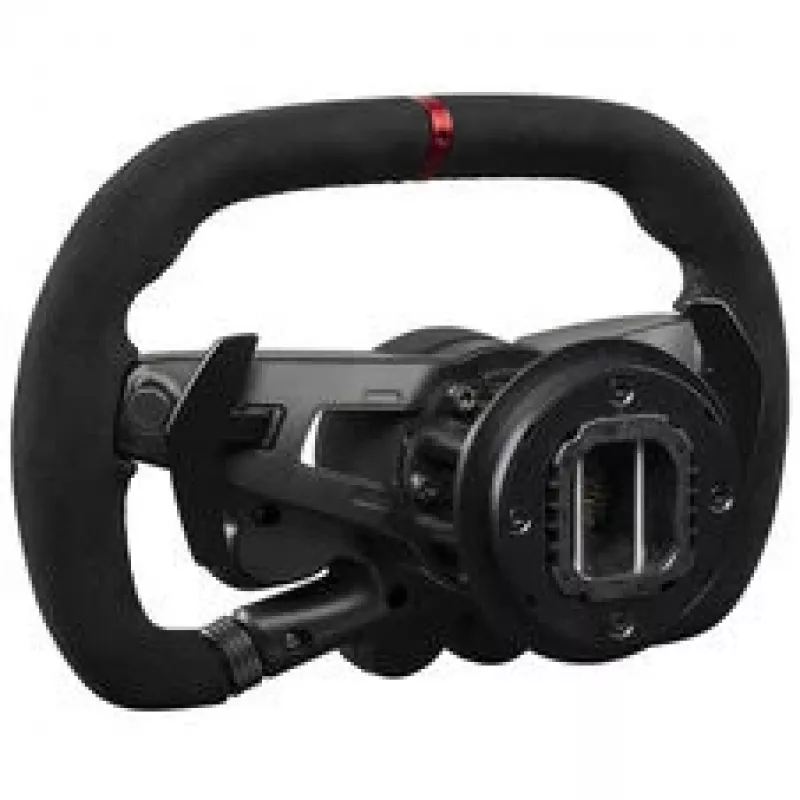 Fanatec CSL Elite Porsche Vision GT Volante, Alcantara, pantalla OLED, 310 mm de ancho - Negro
