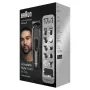 Braun MGK7491 Kit de arreglo personal 17 en 1 Multi-Grooming Style, Negro/Plata, inalámbrico, Li-Ion, 100 min de autonomía