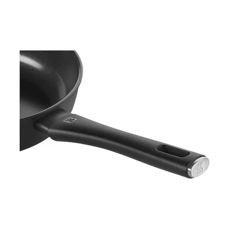 ZWILLING Madura Plus Sartén sautier 28 cm, Negro, aluminio forjado, revestimiento antiadherente Duraslide Ultra, apta para inducción