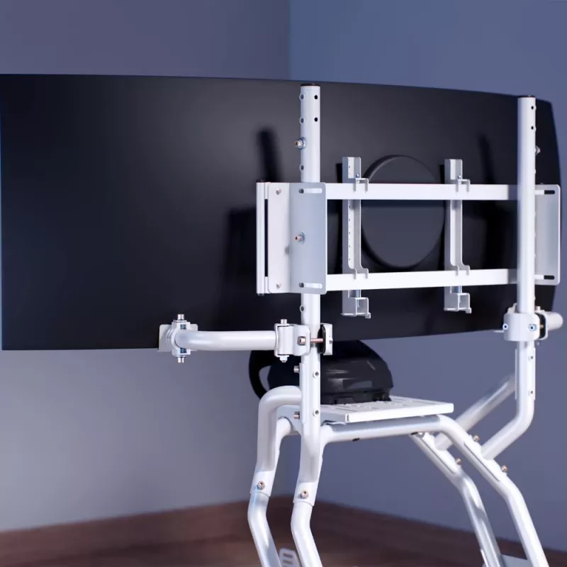 OPLITE ScreenLockPro Soporte de seguridad para monitor 45-57 inch R8/S8 Blanco