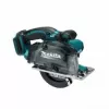 Makita DCS552Z Sierra circular de mano a batería 136 mm 3600 rpm Negro Azul