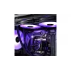 DeepCool RF120 Ventilador de caja RGB PWM 120mm 3 en 1 (Negro, pack de 3)
