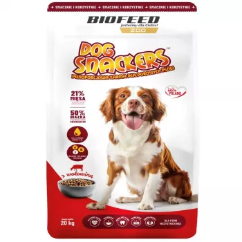 BIOFEED Dog Snackers Adult Medium & Large Beef pienso para perros 20 kg