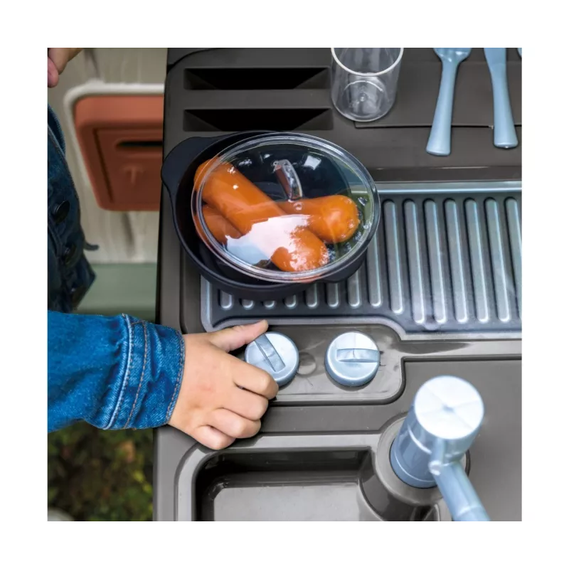 Smoby Life Summer Kitchen Grill con accesorios