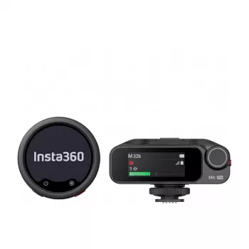Insta360 Mic Pro (1TX + 1RX) sistema de micrófono inalámbrico