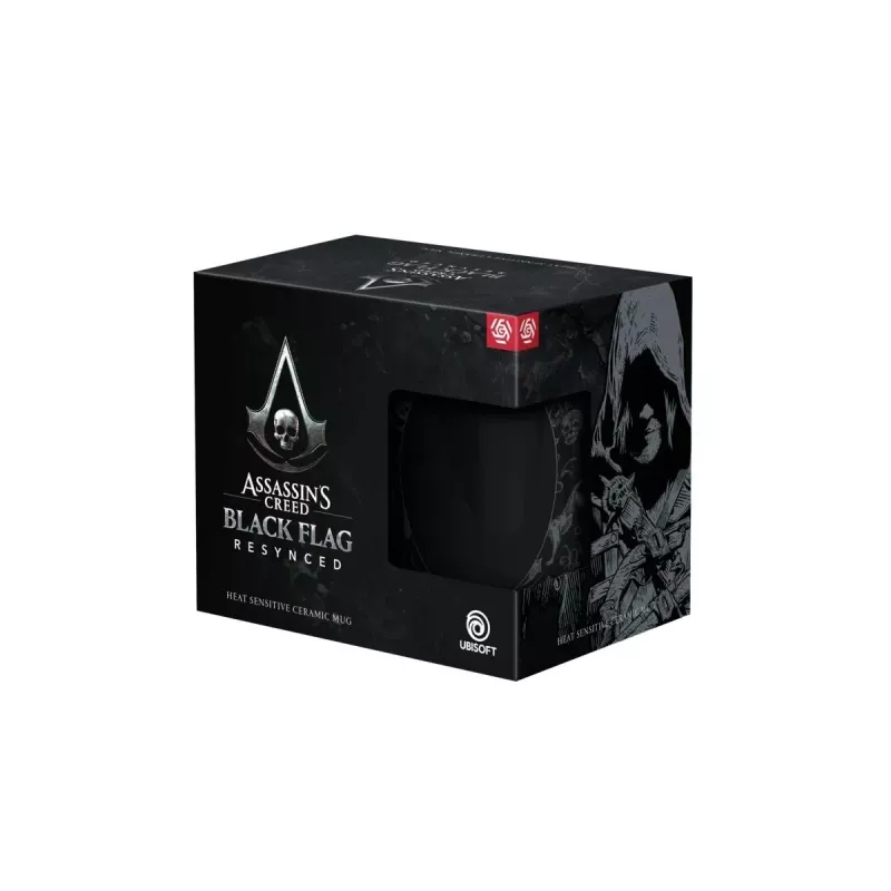 Taza térmica Heat Reveal Mug Good Loot Assassin's Creed Black Flag Resynced - Edward Kenway 480 ml negro