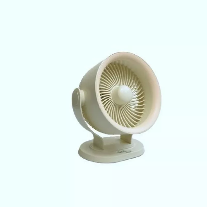 Maestro BT-003 Ventilador de mesa USB, negro, aspas de 10 cm, 2 velocidades, diseño compacto