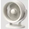 Maestro BT-003 Ventilador de mesa USB, negro, aspas de 10 cm, 2 velocidades, diseño compacto