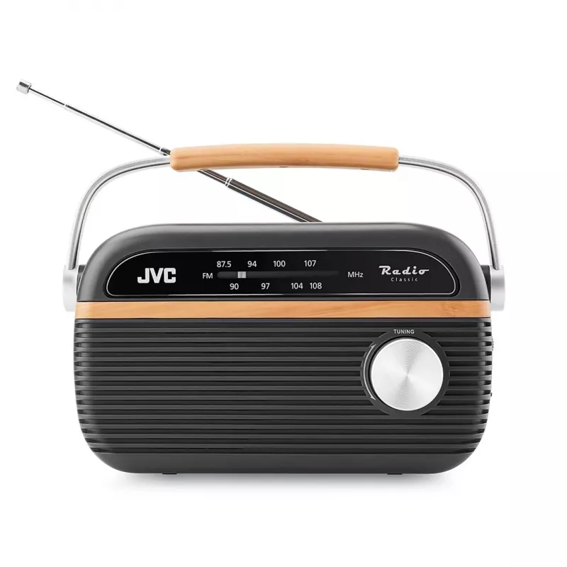 JVC RA-E215G Radio portátil FM/AM analógica gris