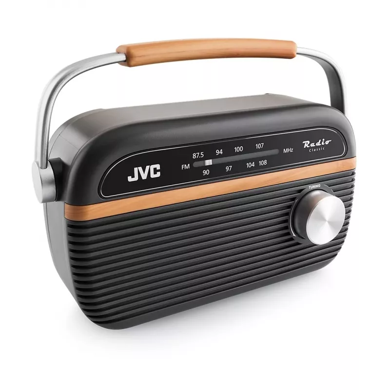 JVC RA-E215G Radio portátil FM/AM analógica gris