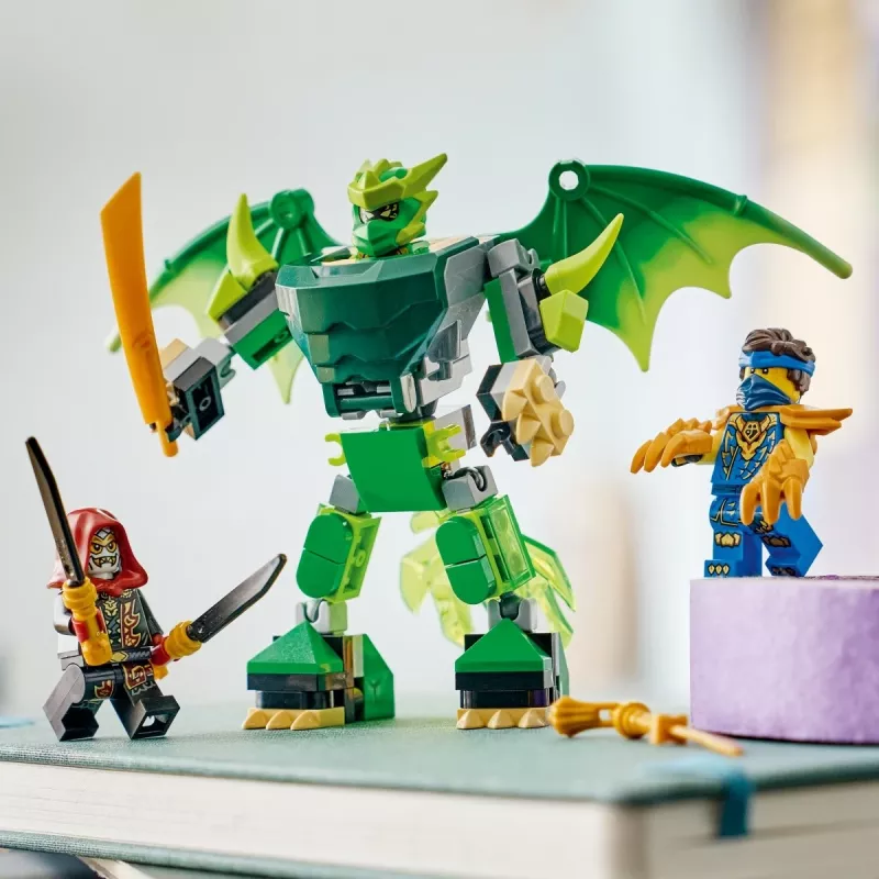LEGO Ninjago 71862 Lloyds Drachen-Mech-Battle-Pack Bloques de construcción
