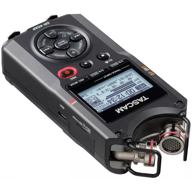 Tascam DR-40XP Grabadora digital portátil con interfaz de audio USB