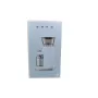 Smeg CGF03WHEU molinillo de café estilo años 50, 15 niveles de molienda, depósito de granos de 240 g, 150 W, blanco