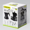Maestro Granite MR-1667-3 Cafetera moka 150ml 3 tazas gris