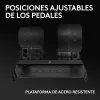 Logitech G RS Racing Pedals - Set de 3 pedales con freno Load-Cell - Negro - para PC