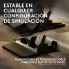 Logitech G RS Racing Pedals - Set de 3 pedales con freno Load-Cell - Negro - para PC