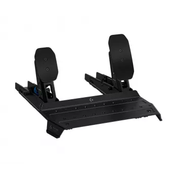 Logitech G RS Racing Pedals - Set de 3 pedales con freno Load-Cell - Negro - para PC