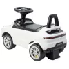 MILLY MALLY Vehículo infantil Porsche Cayenne S blanco - Coche eléctrico para niños con batería de 12V, mando a distancia, luces LED