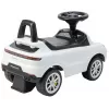 MILLY MALLY Vehículo infantil Porsche Cayenne S blanco - Coche eléctrico para niños con batería de 12V, mando a distancia, luces LED