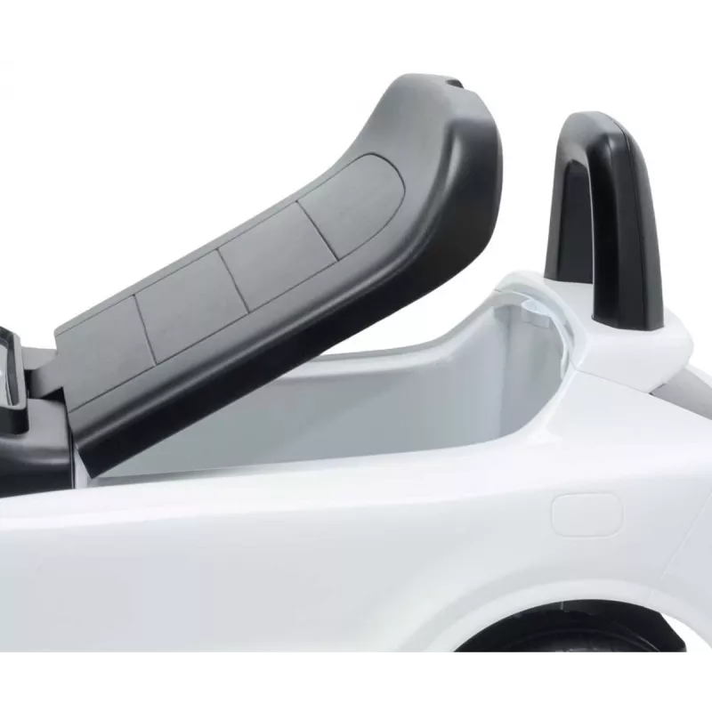 MILLY MALLY Vehículo infantil Porsche Cayenne S blanco - Coche eléctrico para niños con batería de 12V, mando a distancia, luces LED