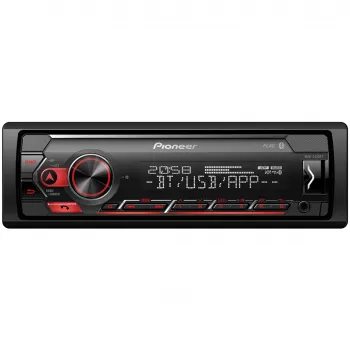 Pioneer MVH-S420BT Radio para coche 1-DIN con Bluetooth, RDS, chasis corto