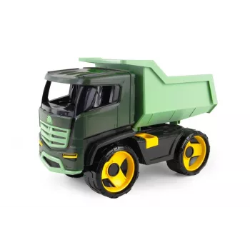 LENA Giga Trucks Titan Camión volquete 51 cm verde