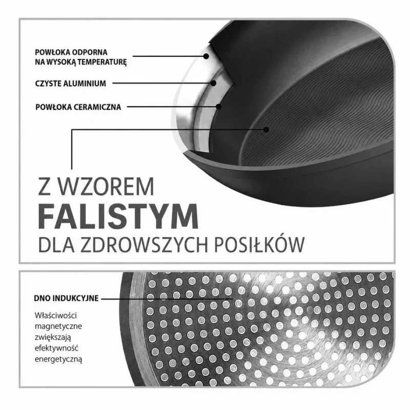 Maestro Wave Sartén antiadherente 20 cm MR-1212-20