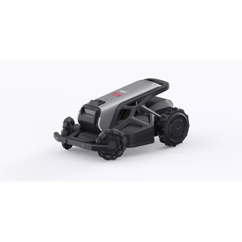AIRSEEKERS LIMITED AIRSEEKERS Tron SE 300° Cortacésped mulching con AI Vision, 1500m², AI Vision + RTK, corte de bordes, 10 Ah