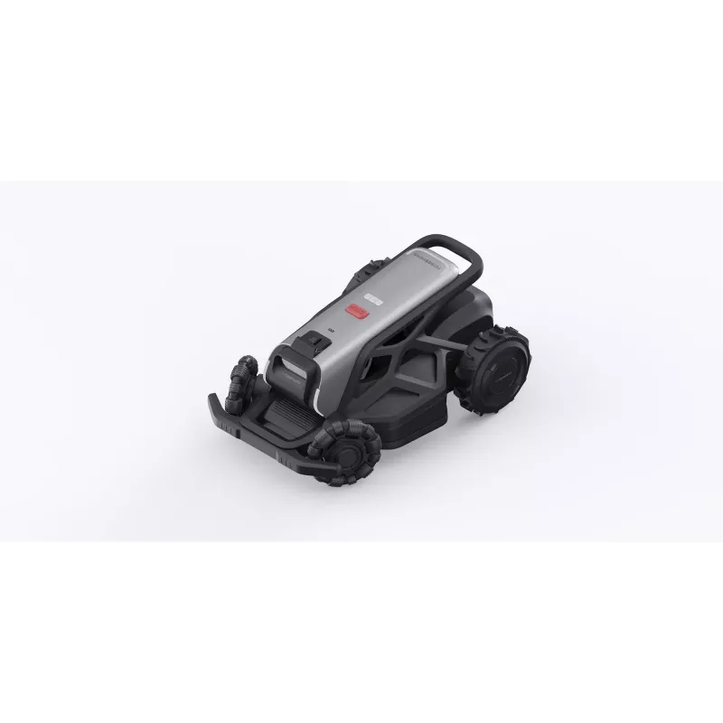 AIRSEEKERS LIMITED AIRSEEKERS Tron SE 300° Cortacésped mulching con AI Vision, 1500m², AI Vision + RTK, corte de bordes, 10 Ah