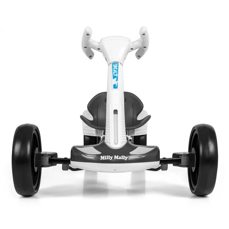 MILLY MALLY Go-kart a batería Bolt blanco
