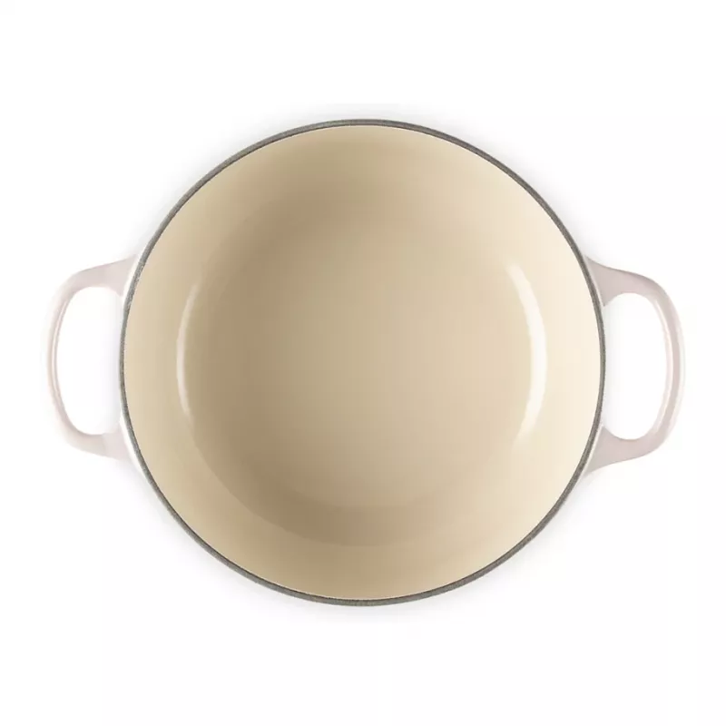 Le Creuset Signature Olla redonda de hierro fundido 20 cm Shell Pink