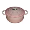 Le Creuset Signature Olla redonda de hierro fundido 20 cm Shell Pink
