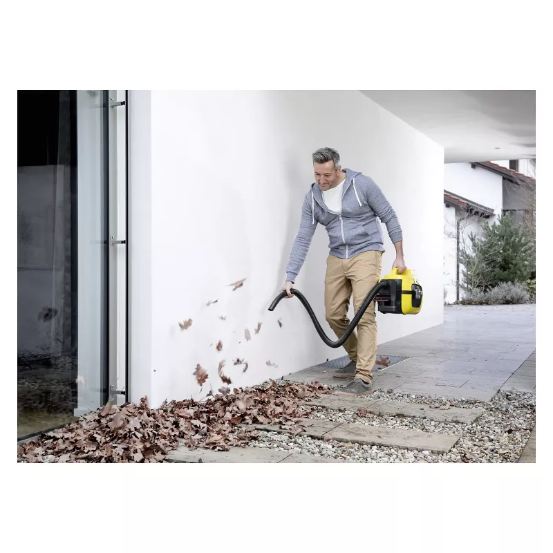 Kärcher WD 1 Compact Battery Set Aspirador de agua y polvo, 15L, 1000W