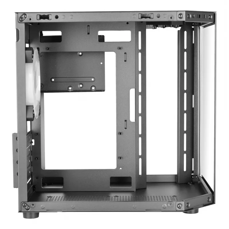 TACENS Mars Gaming MC-3TLITE Caja mini torre negra cristal templado FRGB