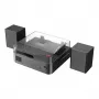 Reflexion sintonizador HiFi negro, reproductor de CD DAB+ marrón, Bluetooth (HIF2082DAB)