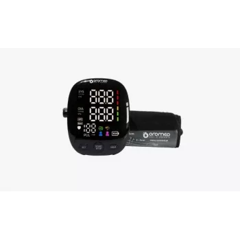 ORO-N12 SMART Monitor de presión arterial de brazo con USB, función de voz y LCD retroiluminado