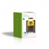 Nedis FM Radio RDFM3100YW - Radio FM portátil con Bluetooth y AUX, IPX5, amarillo