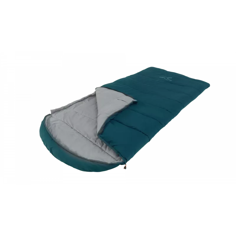 Easy Camp Raven I Square XL Saco de dormir 5°C cremallera izquierda 220x100 cm