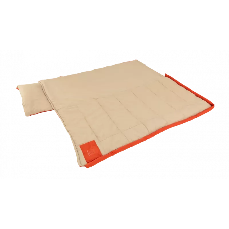 Outwell Contour Lux Red Saco de dormir 220 x 85 cm -19 a 15 °C cremallera derecha