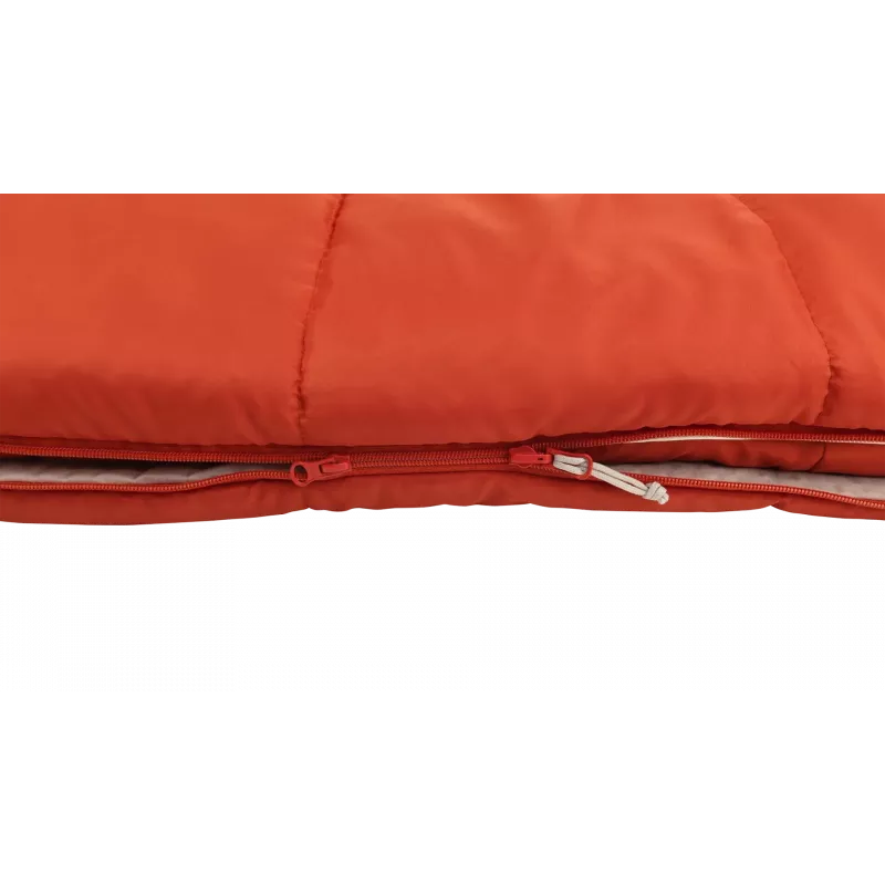 Outwell Contour Lux Red Saco de dormir 220 x 85 cm -19 a 15 °C cremallera derecha